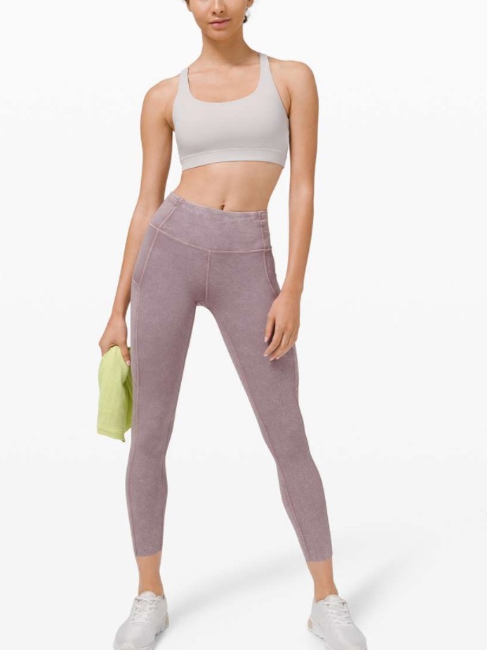 Lululemon Fast and Free Tight II 25" Ice Dye *Non-Reflective size 4